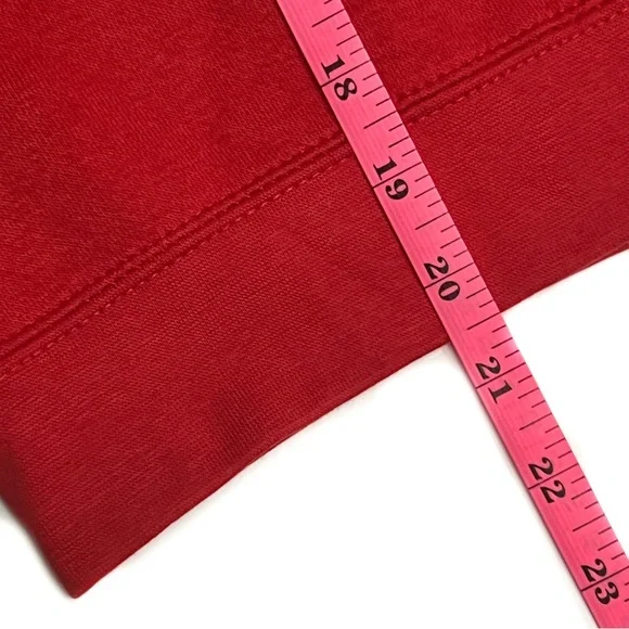 Exist Sweatshirt Team Santa Christmas Cropped Pullover Red Size Large NEW - Picture 10 of 11